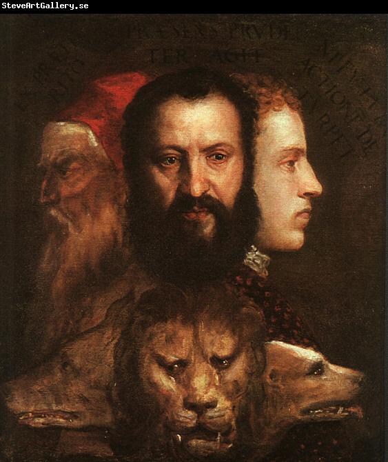  Titian Allegory of Time Governed by Prudence